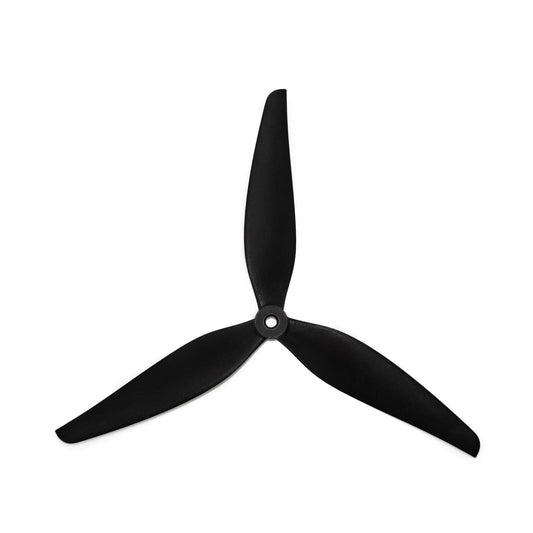 HQ MacroQuad 8.5x4x3 tri-blade propeller, black 3-blade drone prop with center hub