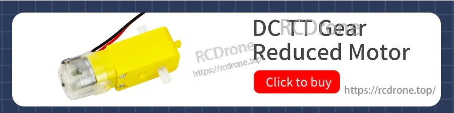 Banner for DC/TT gear reduced motor accessory recommendation