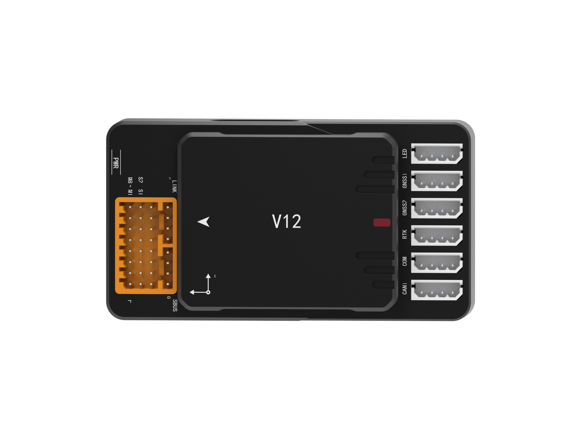 VK V12 Industrial UAV Drone Autopilot Flight Controller – Compact RTK System with CAN Bus and Multi-Drop Delivery