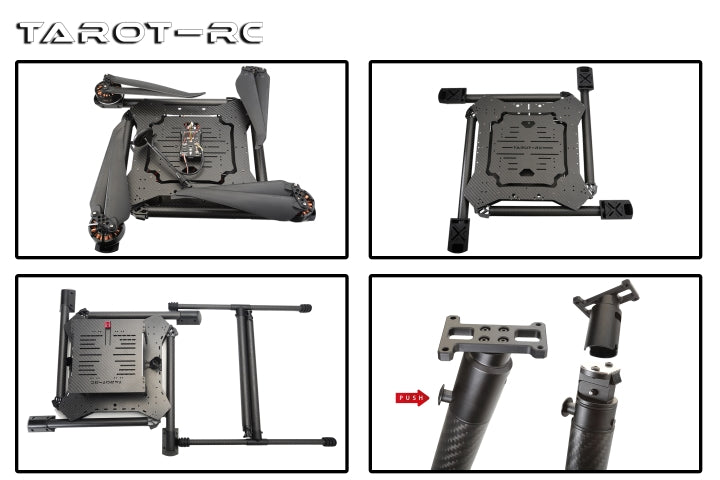 Package includes Tarot TL4Q990 frame.