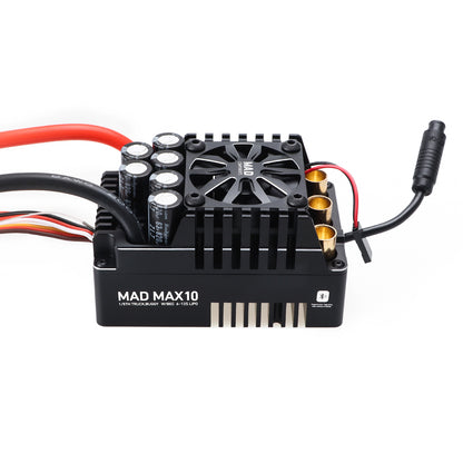ESC براشلس سنسورد MAD MAX10 200A HV 6-12s برای ماشین مدل RC مقیاس 1/5