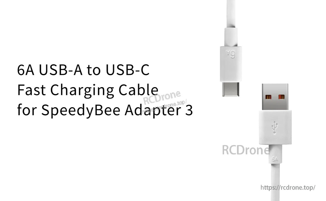 6A USB-A to USB-C Supper Fast Charging Cable (5PCS)