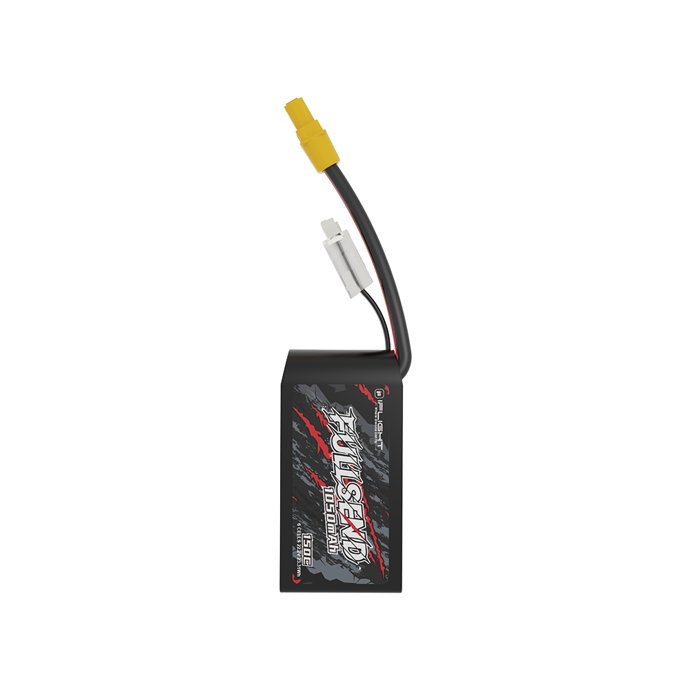 iFlight Fullsend 6S 1050mAh 150C LiPo Battery – XT60H Connector, 22.2V High Discharge for FPV Racing Drones