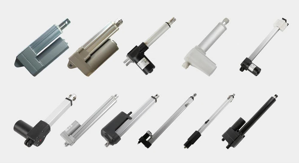 6V 12V 24V customized Micro Linear Actuator motor, The maximum length of a linear actuator is reached at 100%, where it touches a limited switch and stops automatically.