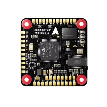 RadioLink F405 Flight Controller – 32-bit STM32F405, 6CH Output, Built-in OSD, ArduPilot/Betaflight/INAV Compatible