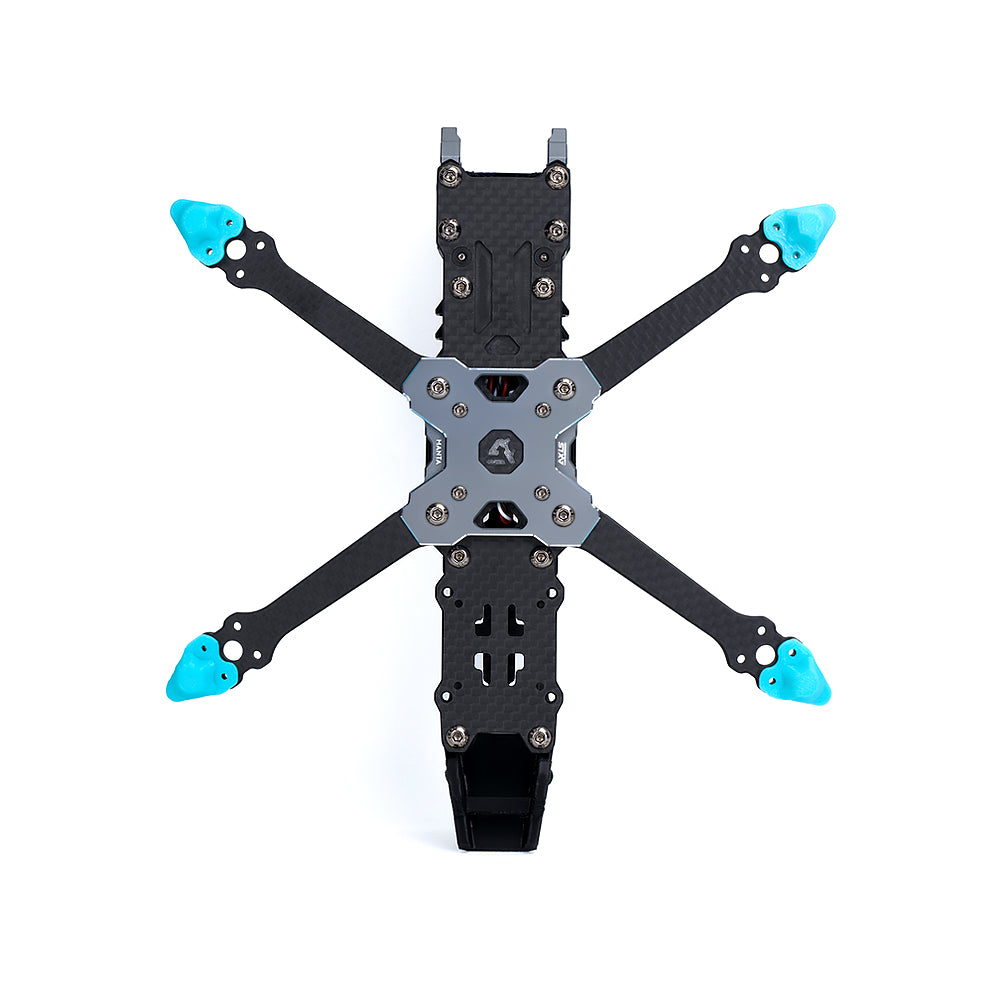 Axisflying Manta 3.6'' FPV Frame (Squashed X) with Side Plate Included – 3.6inch Drone Frame
