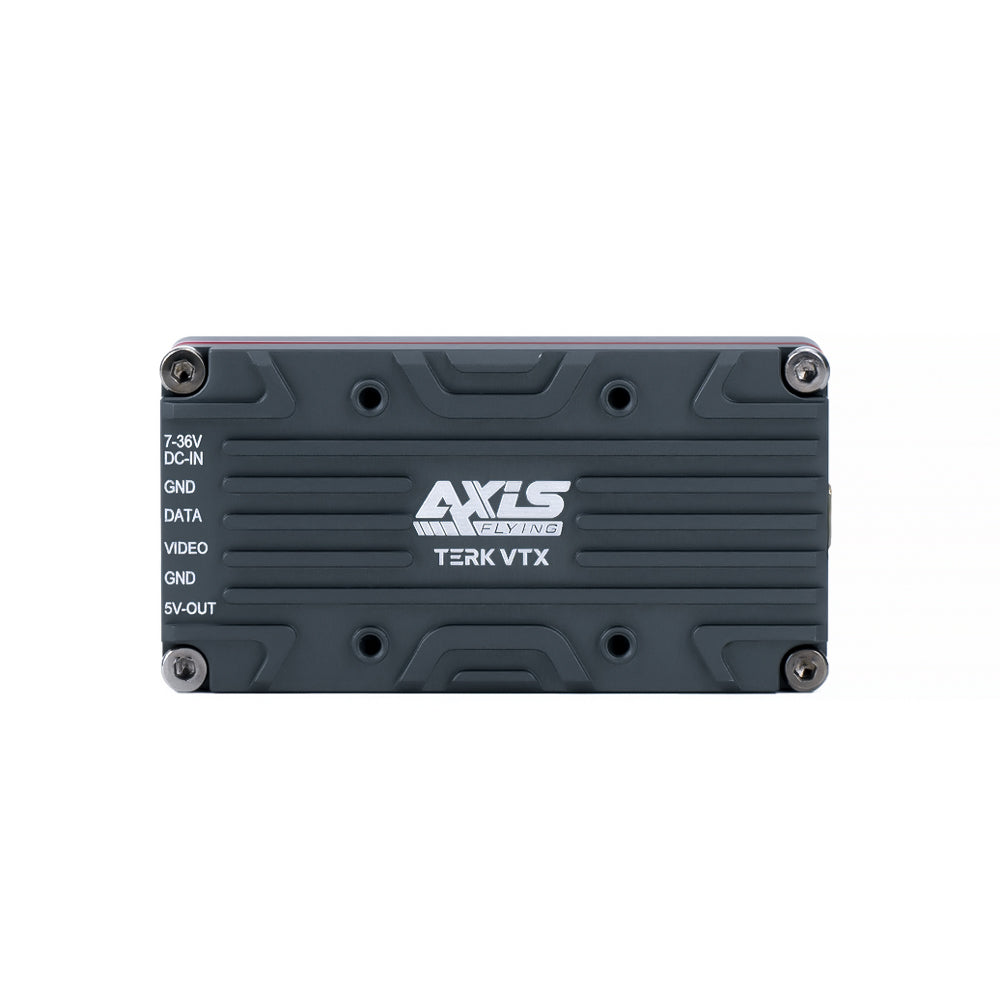 Axisflying TERK 5.8G 5W Analog VTX, Axis Flying TERK VTX is a 5.8GHz 5-watt analog video transmitter for drones, offering high-power signal transmission with reliable performance for FPV flying.
