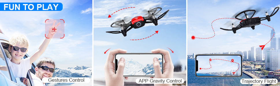 fun to play gestures control app gravity control trajectory flight