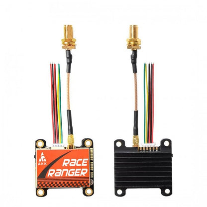 AKK Race Ranger 1W 5.8G VTX (US Version) - 2-6S 200mW/400mW/800mW/1000mW Power Switchable FPV Video Transmitter Support Smart Audio