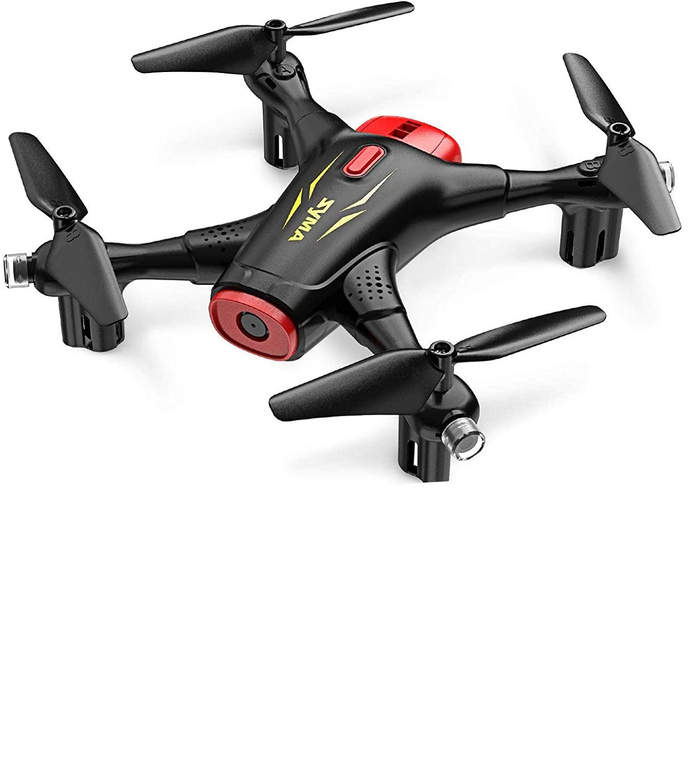 Syma X400 Mini Drone - با دوربین بزرگسالان و کودکان کوادکوپتر 720P Wifi FPV با کنترل برنامه، نگه داشتن ارتفاع، چرخش سه بعدی، عملکرد یک کلید، حالت هدلس، 2 باتری، پرواز آسان برای مبتدیان