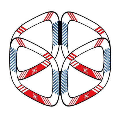 StartRC Portable FPV Race Gate for DJI Avata 2, 850mm Foldable 210D+ Memory Steel Wire, DIY Detachable Obstacle Gates, 5pcs