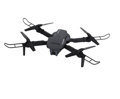 RADCLO Mini Dron z kamerą - Składany dron 1080P HD FPV z futerałem, 2 baterie, regulowany obiektyw 90°, start/lądowanie jednym przyciskiem, trzymanie wysokości, kontrola aplikacji, obrót o 360°, dla dzieci i dorosłych