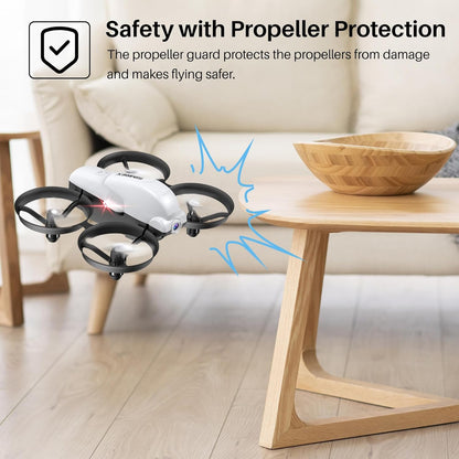 SIMREX X700 Drone, Propeller guard protects propellers from damage and makes flying safer