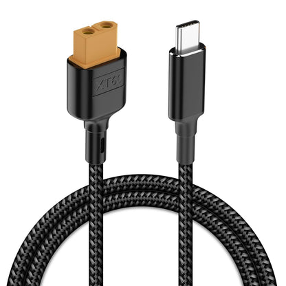 Type-C to XT60 Female Connector Charging Cable