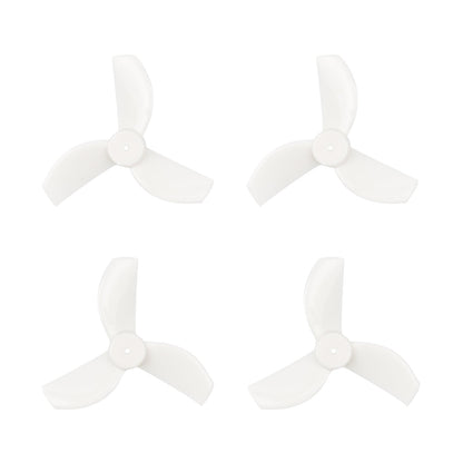Gemfan 35mm 3-blade whoop drone propeller set, clear PC, 1.0mm shaft (2CW + 2CCW, 4pcs)