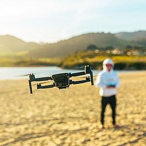 EXO Mini Drone, FLY WITH POWER - 5+ Mile Range, 40-minute flight time, and