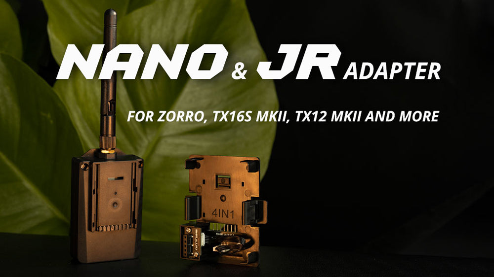 RadioMaster Micro 2.4GHz RM 4-in-1 Multiprotocol Module - JR / Nano For Zorro Boxer TX16S MKII TX12 MKII Radio Transmitter NANO & JRADAPTER FOR ZORRO, TX16S MKI