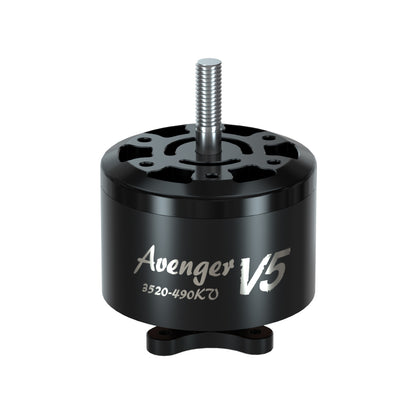 BrotherHobby Avenger 3520 V5 CW brushless motor with threaded shaft and matte-black housing