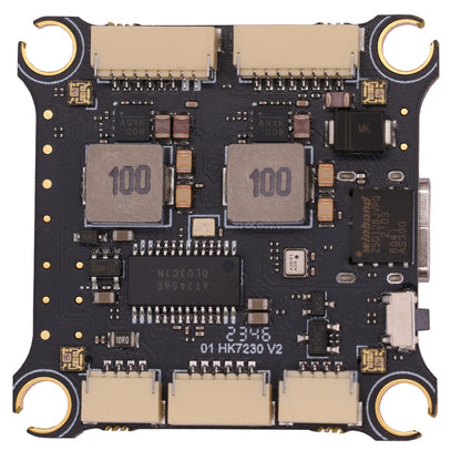 HAKRC F7230 V2 Flight Controller for FPV Drone – STM32F722, Dual Gyro, 30.5×30.5mm, 2S-6S, DJI Ready