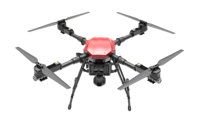 RCDrone M4000 Industrial Drone - 10KG Payload 80 Minutes 15KM Drone Customized for Fire Fighting, Delivery Drones