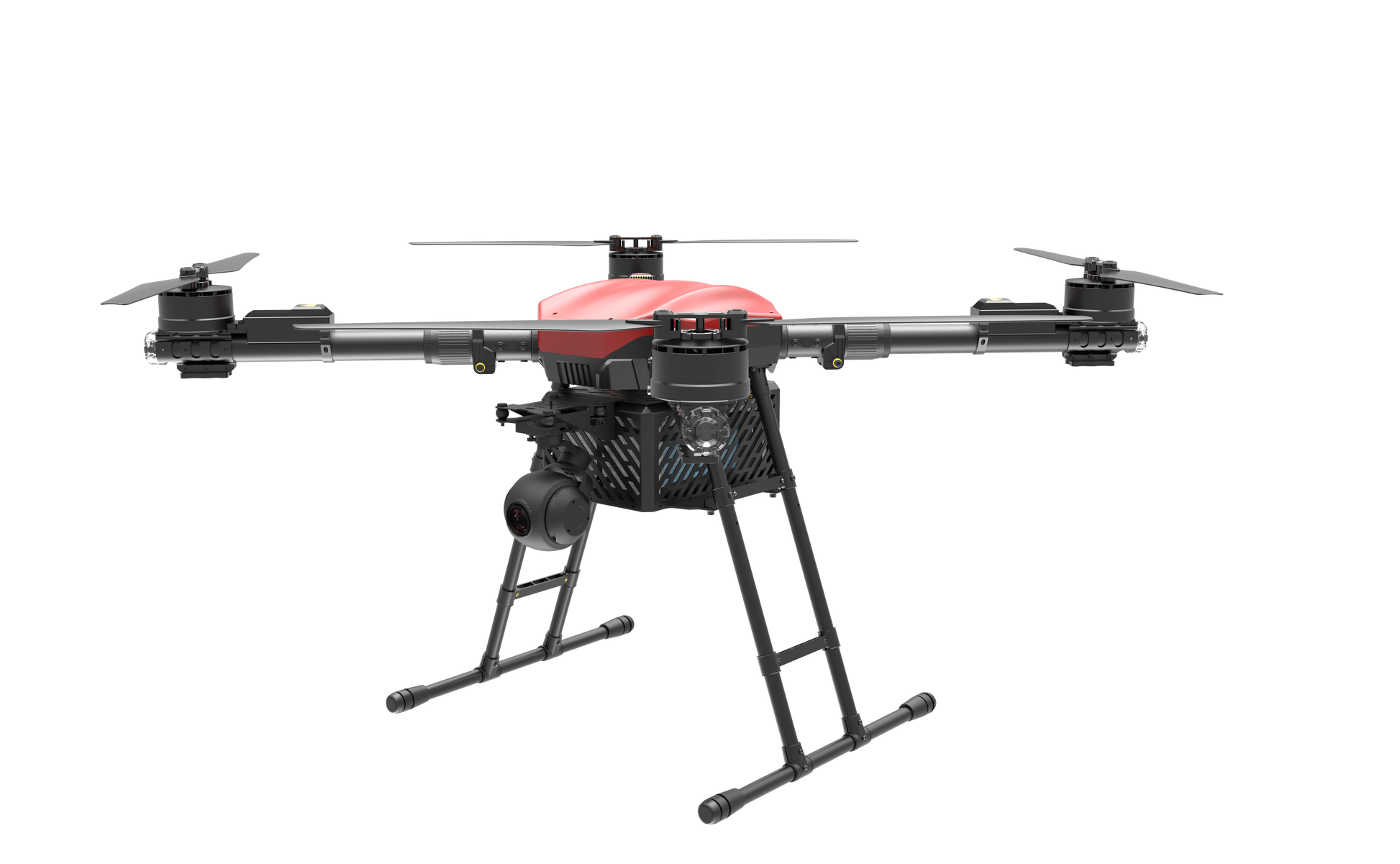 RCDrone M4000 Industrial Drone - 10KG Payload 80 Minutes 15KM Drone Customized for Fire Fighting, Delivery Drones