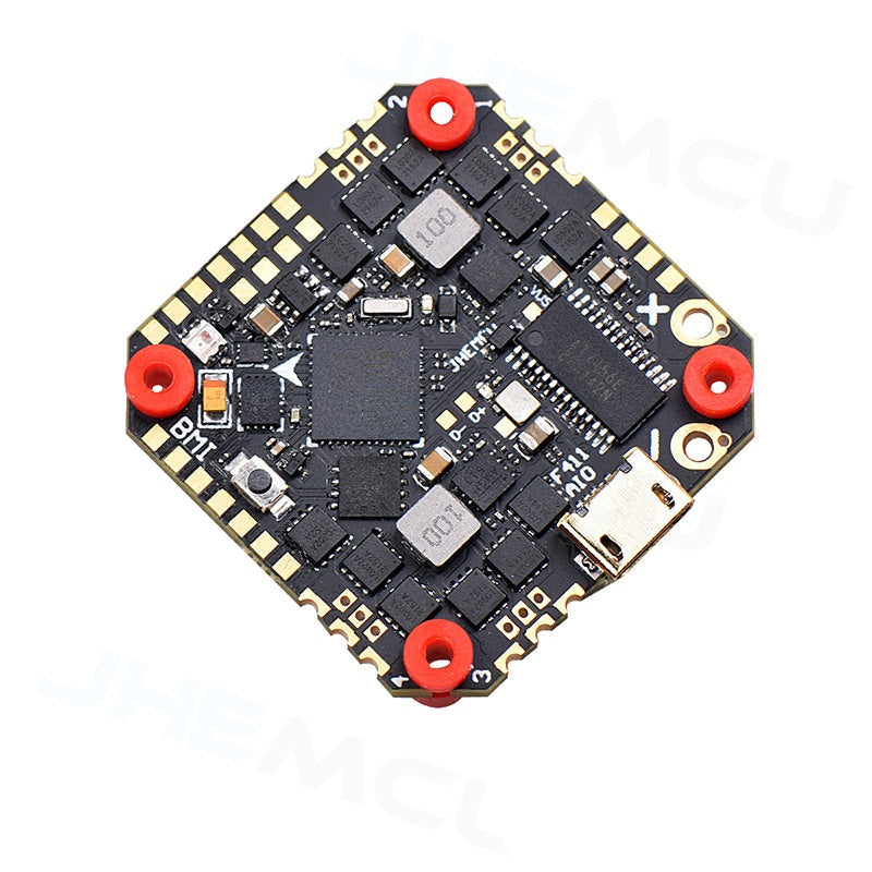 JHEMCU GHF411AIO-ICM AIO Flight Controller Integrated 40A ESC Suitable for Toothpick FPV Drone