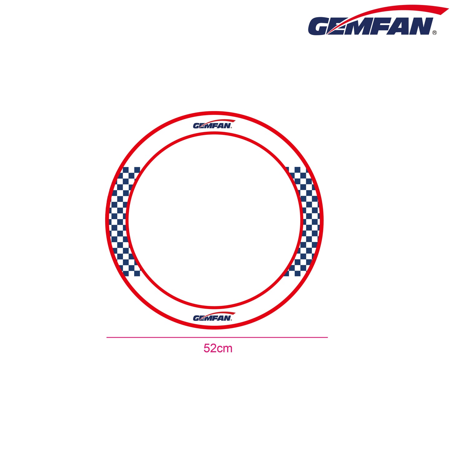 Pintu Lumba Bulat Gemfan 52cm