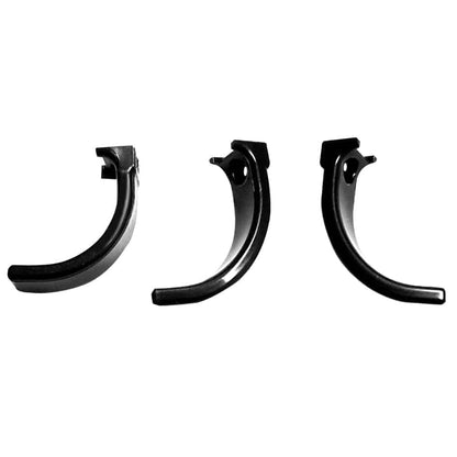 Futaba EBT3352 3D shape brake lever set, 3-piece curved black levers for 4PX/7PX transmitters