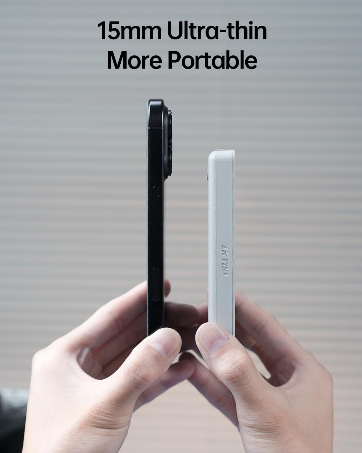 15mm ultra-thin, portable charging hub