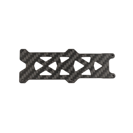 OddityRC Roxy 36 frame carbon fiber replacement plate with triangular cutouts
