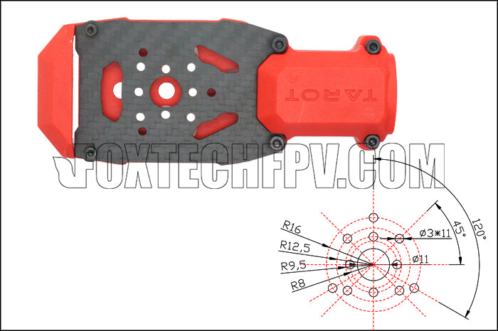 The Tarot X4 drone has extended flight time and payload capacity, making it ideal for search and rescue missions.