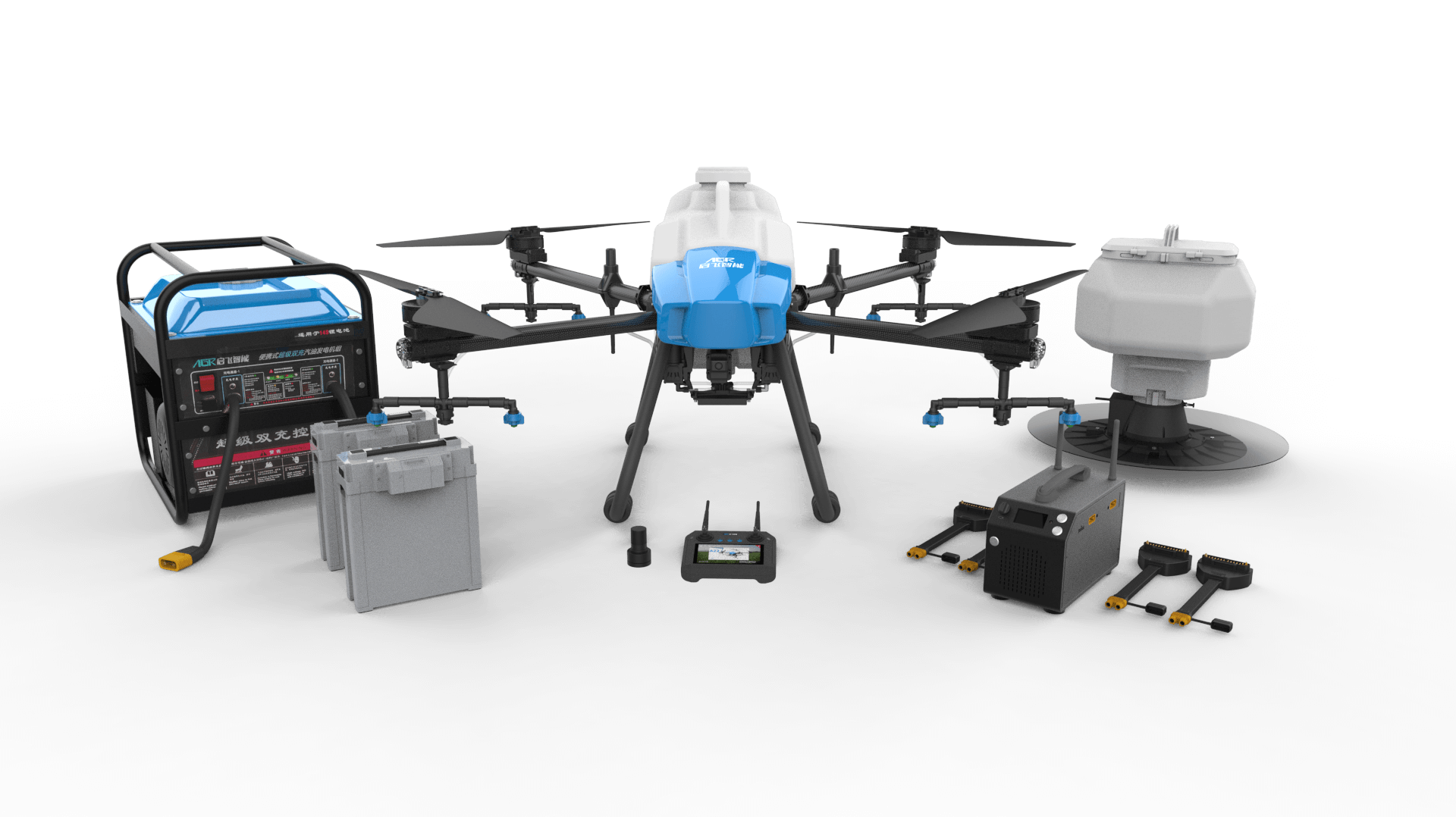 AGR A22P Agriculture Drone, Precision agriculture drone with stabilization, HD camera, and navigation system for farming, surveying, and mapping.