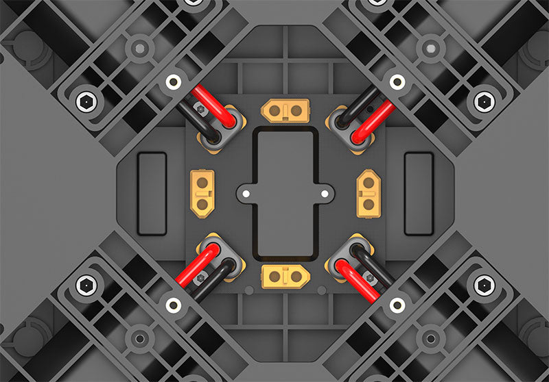 EFT E410P 10L Agriculture Drone - 4 Axis Agriculture Drone frame 10L Water Tank 30inch Propeller Compact With Hobbywing X8, JIYI K3A Pro,Skydroid H12 37 EFT E410P 10L Agriculture Drone, default: white shell, out diameter of arms 40mm .