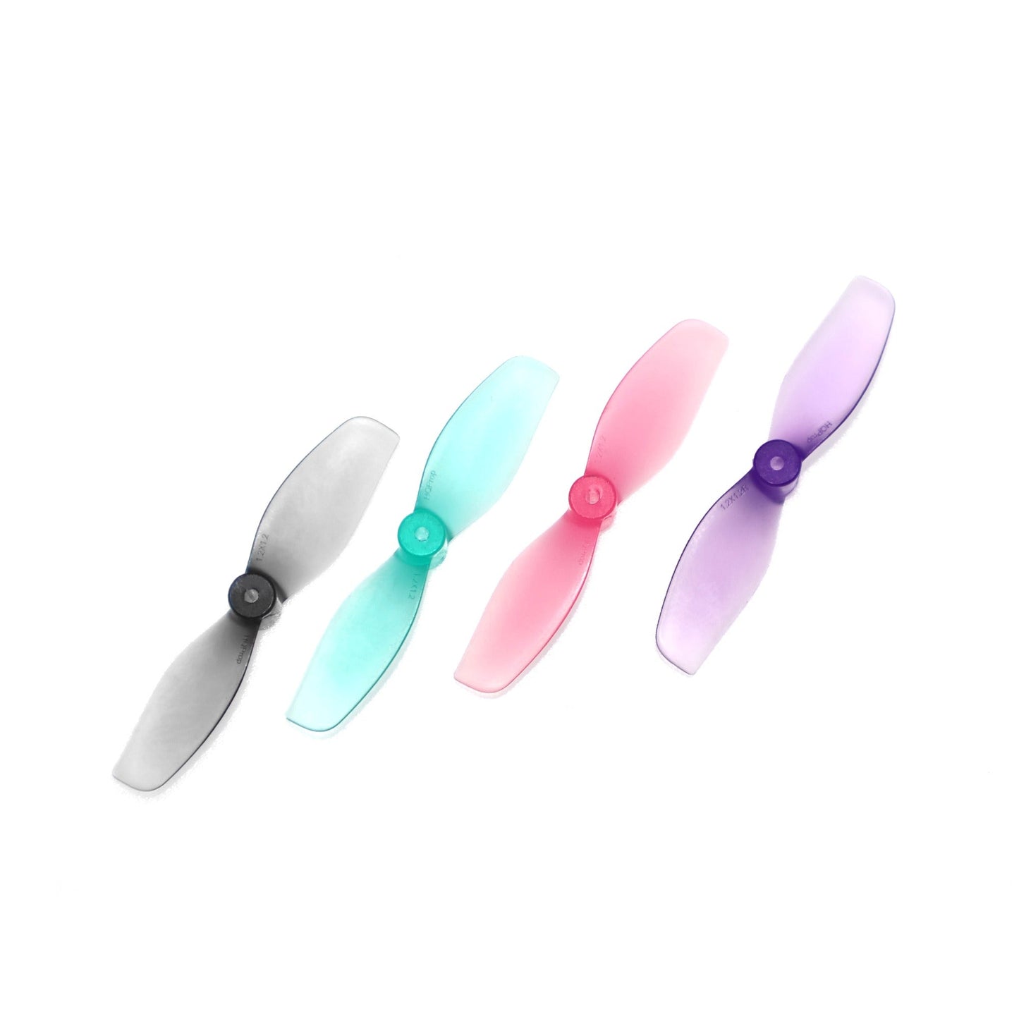 HQ Ultralight Whoop Prop 1.2x1.2 (31mm) 2-blade whoop propellers set in four colors