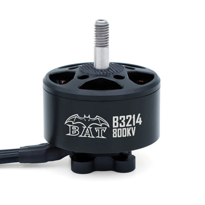 Surpass Hobby BAT B3214 Brushless Motor, 800KV front view with threaded shaft