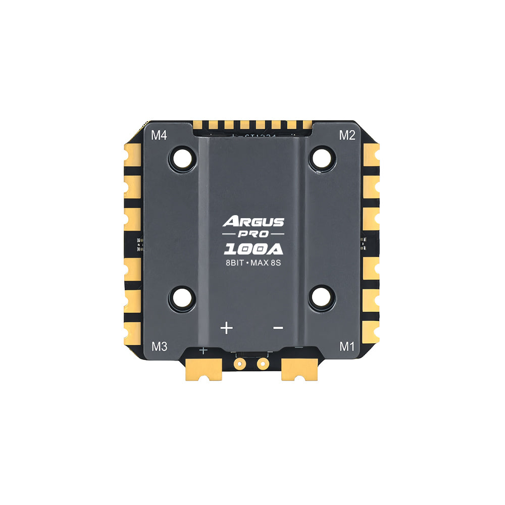 Axisflying ARGUS PRO 100A ESC, 4–8S, BLHeli32/Bluejay (32‑bit/8‑bit), Aluminum Heat Sink, 30.5*30.5mm