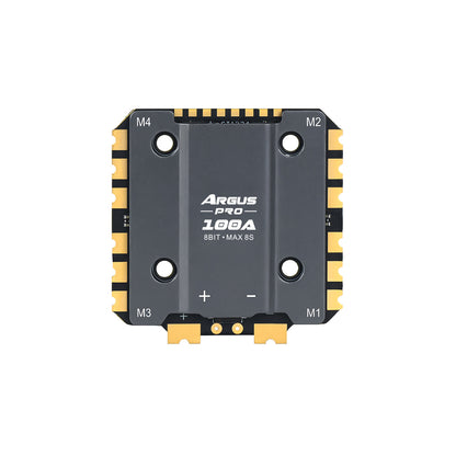 Axisflying ARGUS PRO 100A ESC, 4–8S, BLHeli32/Bluejay (32‑bit/8‑bit), Aluminum Heat Sink, 30.5*30.5mm