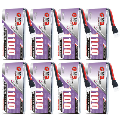 GAONENG GNB LiHV 1S 3.8V 1100mAh 60C Molex 51005 Cabled LiPo Battery Long Range