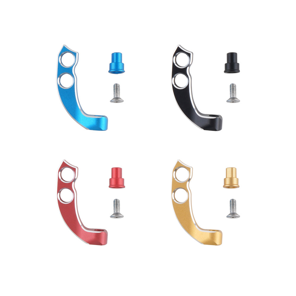 RadioMaster extended adjustable lanyard hooks CNC aluminum set with screws and spacers, four colors