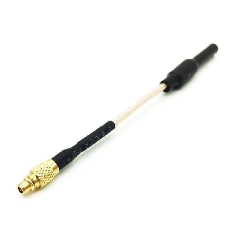 5.8GHz MMCX-J linear 2dBi omnidirectional FPV antenna, 80mm coax lead with gold connector