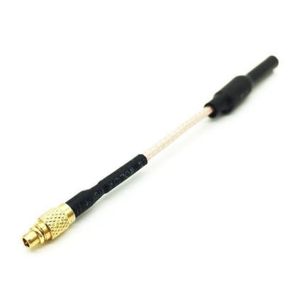 5.8GHz MMCX-J linear 2dBi omnidirectional FPV antenna, 80mm coax lead with gold connector