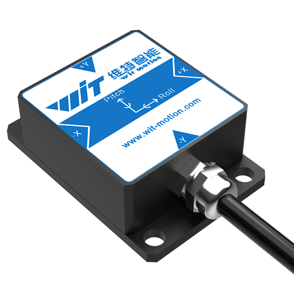 The WitMotion HWT901B is a high-precision 9-axis IMU with MPU9250, 0.1° pitch/roll accuracy, 200Hz rate, RS232/RS485/TTL interfaces, IP68 rating, and air pressure sensor.