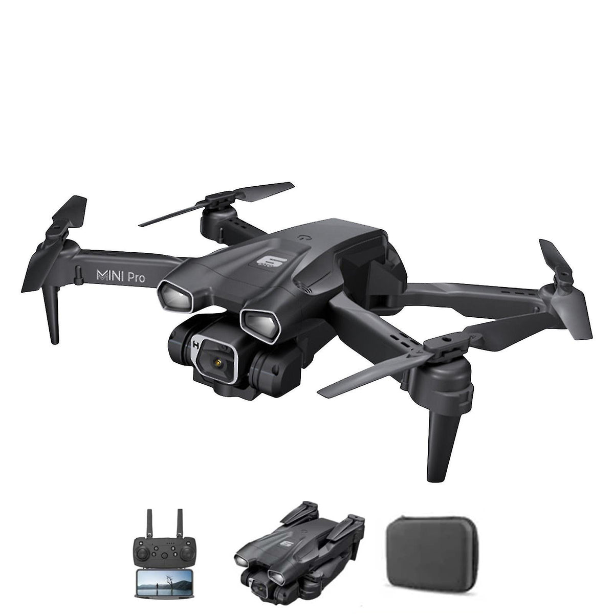 Drone H66 - Cámara 4K HD Flujo óptico Mini RC Helicóptero FPV WIFI Cua ...