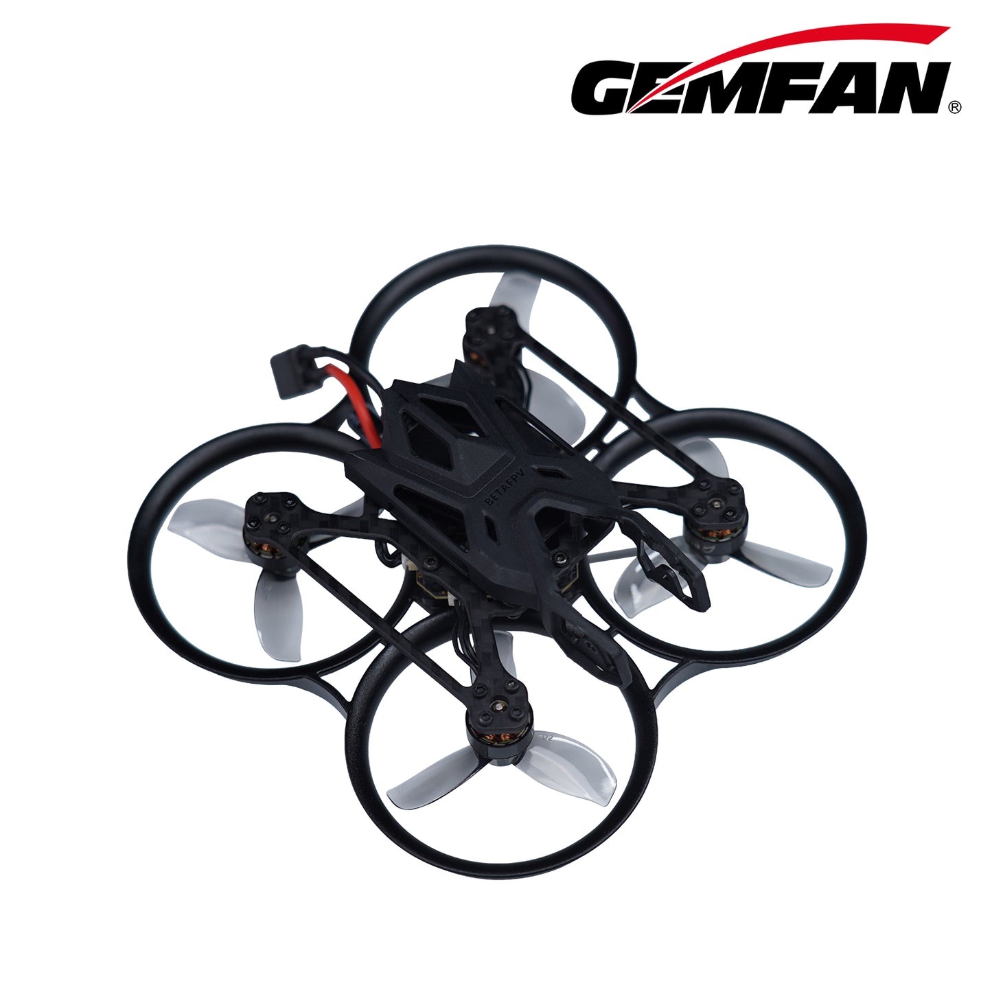 Gemfan D2 Gekanaliseerde PC 3-Blads 1,5mm Propeller (4 paar/zak)