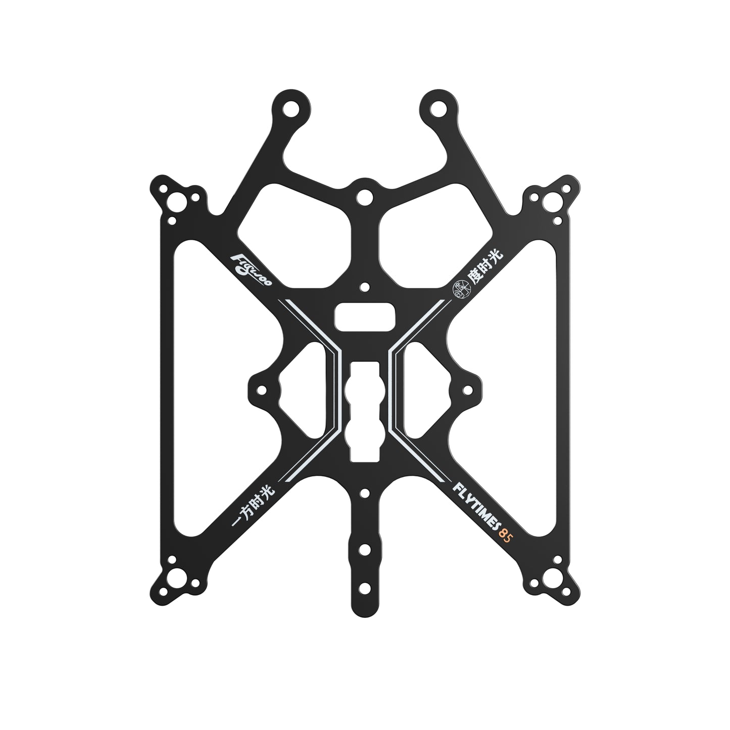 Flytimes 85 Frame Parts Collection Flywoo O4 Air Unit Cooling CNC Kit for Flybee \ Flylens \ Flytimes