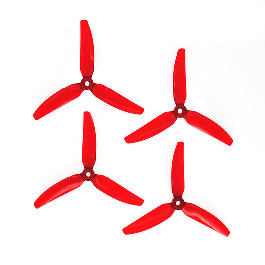 HQProp 5X4.3X3V1S (2CW+2CCW)-Policarbonato