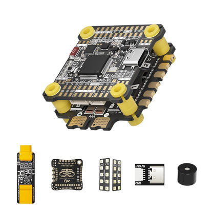 SpeedyBee F405 V5 OX32 55A 30x30 Model Aircraft FC & 4-in-1 ESC Stack with ICM42688 Gyro, STM32F405, Wireless Tuning & 16MB Blackbox
