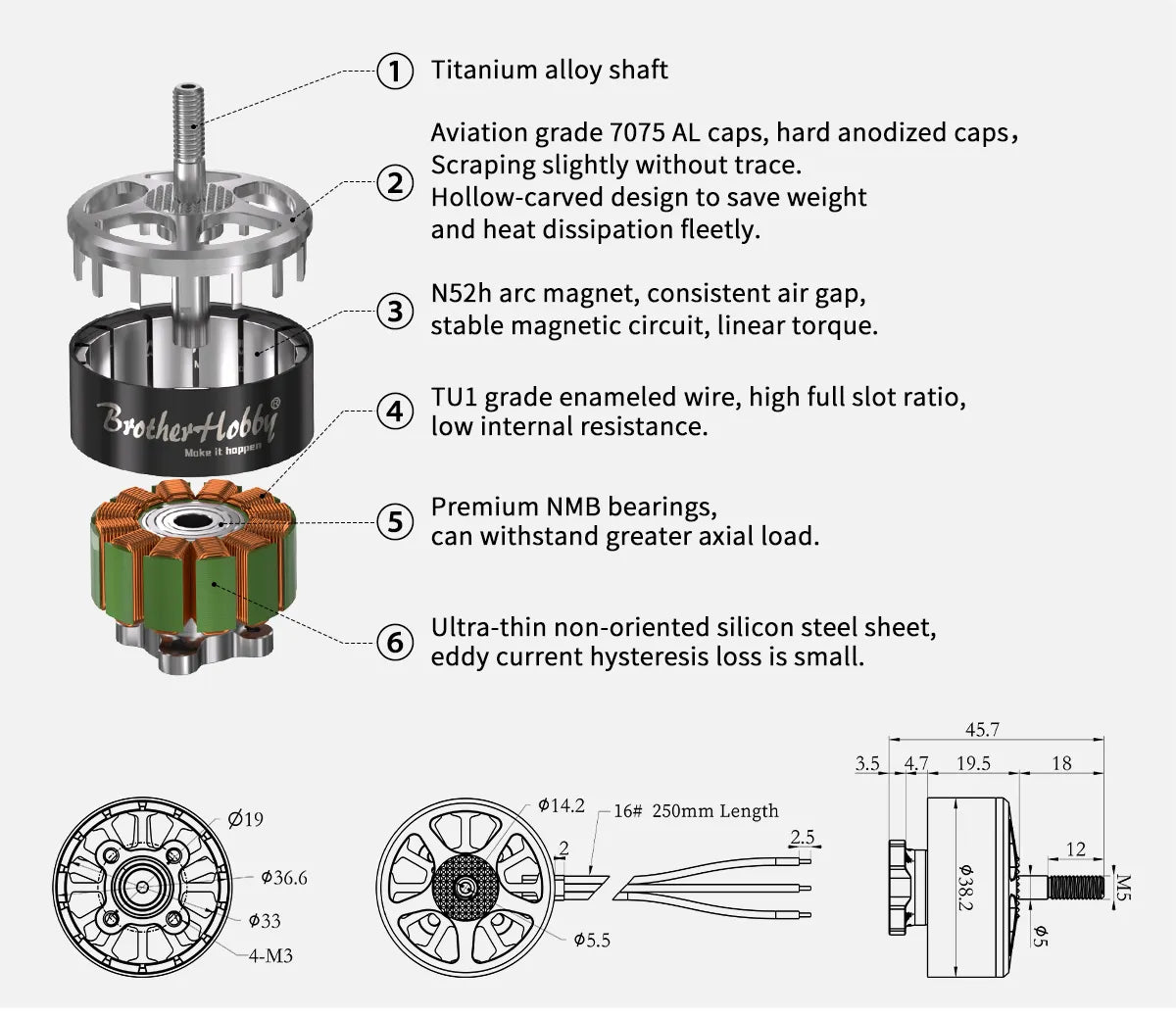 aviation 7075 AL caps, hard anodized caps, scraping slightly without trace