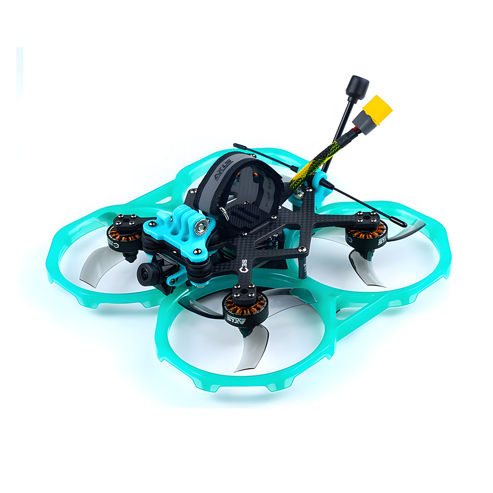 Axisflying CINEON C35 3.5inch Cinewhoop FPV Frame, 152mm Wheelbase, T700 Carbon, Quick-Release Guards