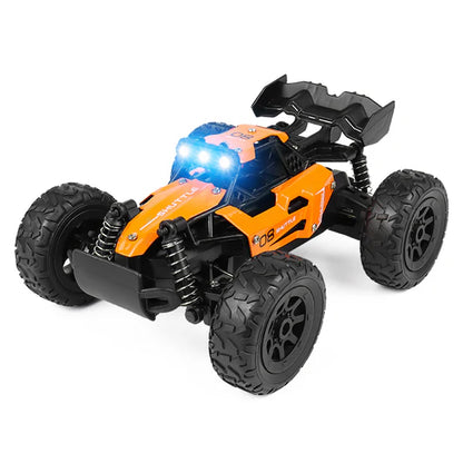 Gari la RC 1:16, Kasi ya 20Km/h, Lori la Off-Road, 2WD, Mwili wa Aloi, Umbali wa 50m, Muda wa Kuendesha Dakika 30